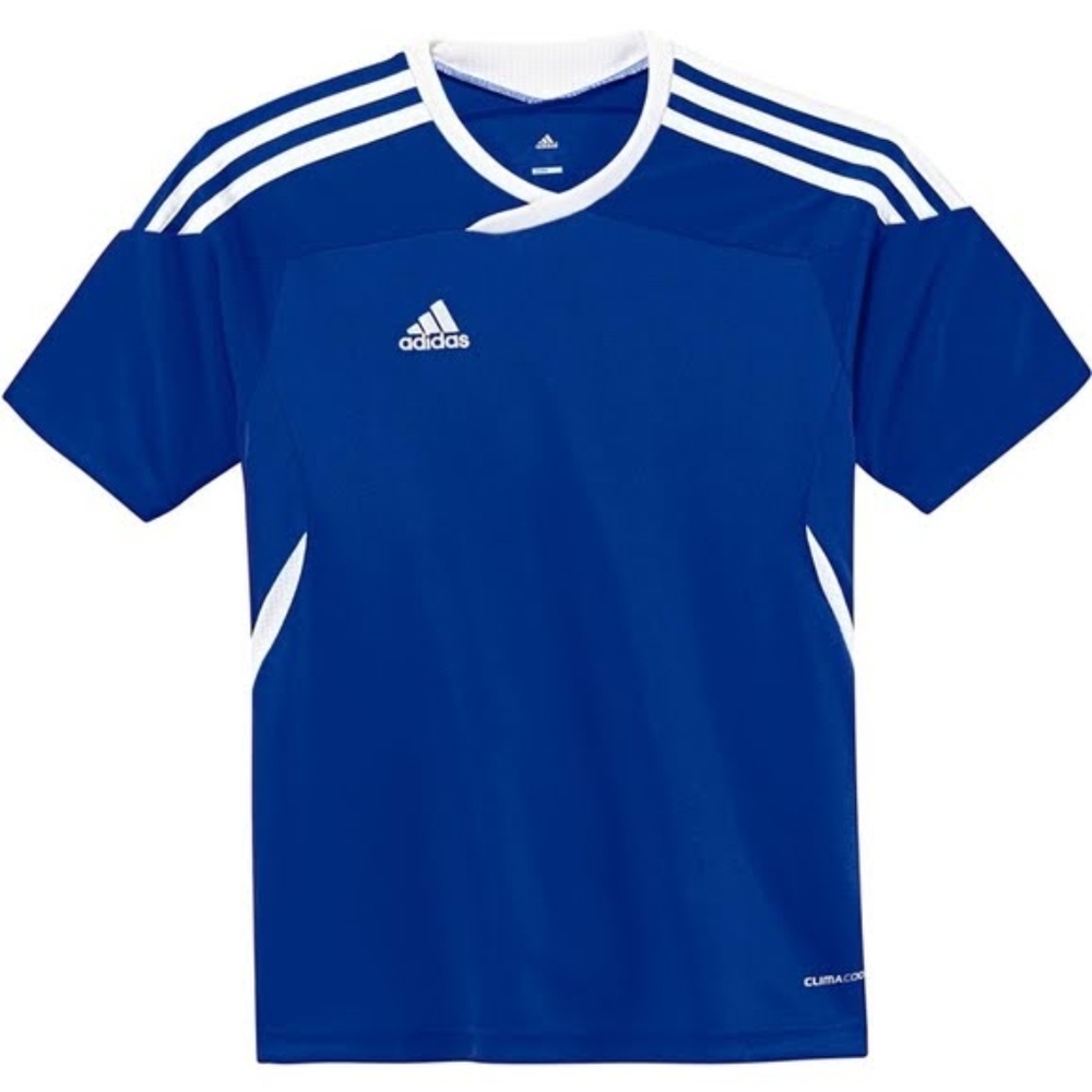 Blue Adidas Climacool Tiro 11 Jersey